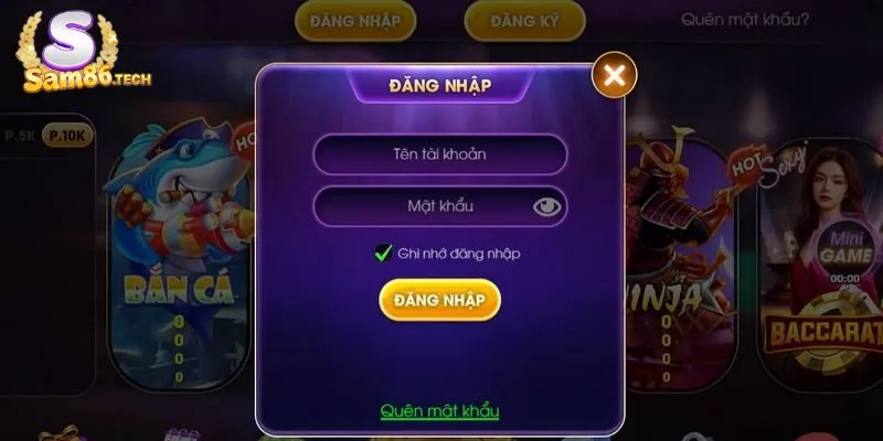 3 bước đăng nhập cổng game đơn giản, an toàn