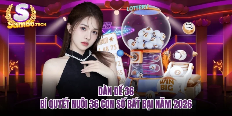 Dàn Đề 36 - Bí Quyết Nuôi 36 Con Số Bất Bại Năm 2026